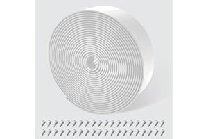 Lumpro Vinyl Straps for Patio Chair Repair Kit 2'' Wide 20 Ft Long Replacement Straps + 40 Free Rivets for Outdoor Lawn Furniture Chaise Lounge Repair (White)