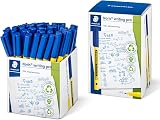 STAEDTLER Noris Handwriting Pen Blue Pack of 50 0.6mm 307-3 CT50