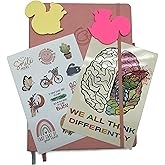 The ADHD Journal Planner for Adults - 6 Month Undated Weekly Daily Full Focus Planner Organizer Notebook - Organizing Solutions for People with ADHD and Neurodivergent Men and Women (Pink)