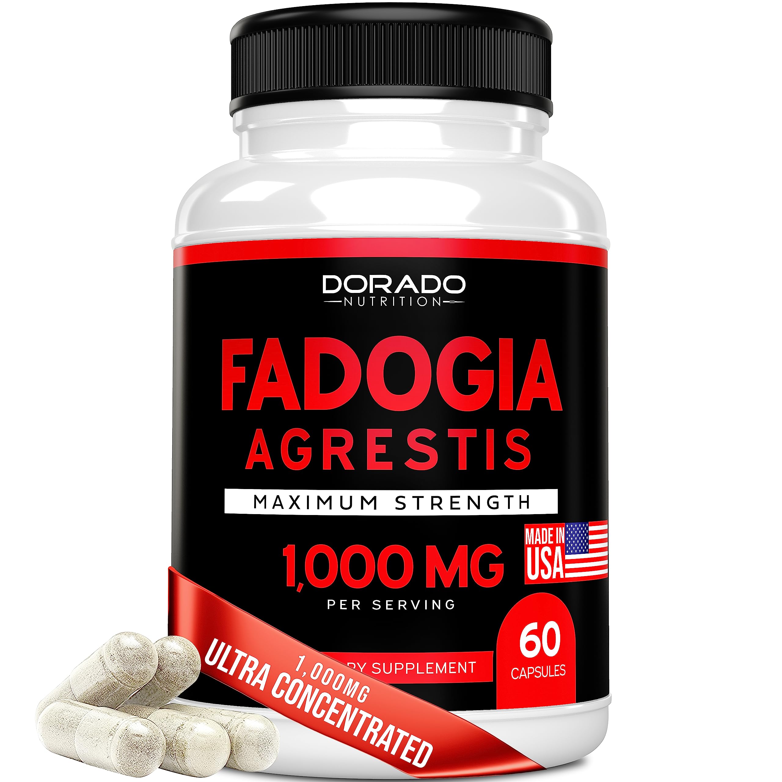 DORADO NUTRITION Fadogia Agrestis + Tongkat Ali - Men's Health Bundle