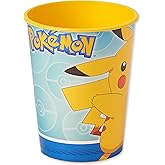 American Greetings Pokemon Party Supplies, 16 oz Reusable Plastic Cups (12-Count)