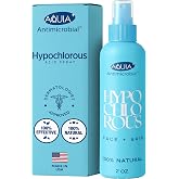 Hypochlorous Acid Spray for Face and Skin; Facial Cleanser; 2oz Travel Size | Antimicrobial Hypochlorous Acid Spray for Skin,