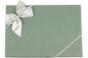 AIMUDI Stretch Loops with Pre Tied Satin Bows 10", Silver Elastic Gift Bows Stretch Bows for Gift Wrapping Stretch Cord with Bow Elastic Ribbon for Gift Boxes Party Favors (24 Pack)