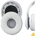Geekria QuickFit Replacement Ear Pads for JBL Everest 300, V300BT Headphones Ear Cushions, Repair Parts (White)