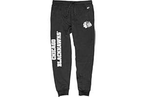 Blue 84 NHL Mens NHL Officially Licensed Sweatpants Jogger Charcoal