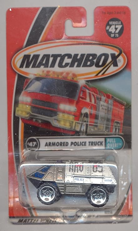 matchbox police truck