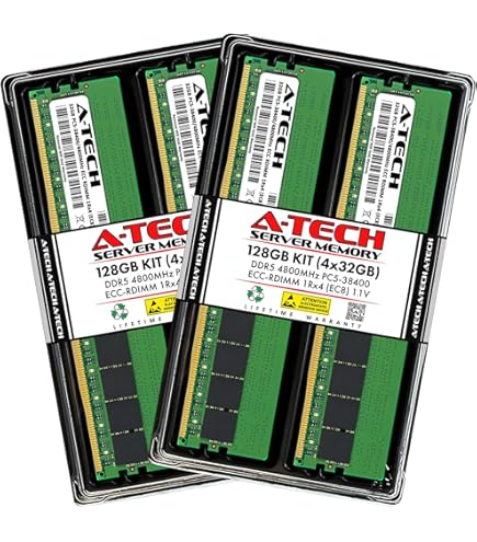 Samsung 16GB DDR5 4800MHz PC5-38400 ECC RDIMM 1Rx8 Single Rank 1.1