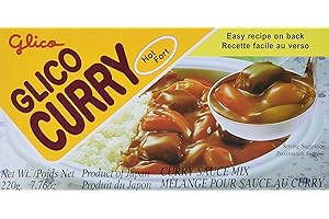 Glico Yellow Curry Sauce-Hot, 220 Gram