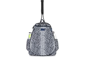 Ame & Lulu Game On Tennis Backpack - Contains Padded & Adjustable Straps - Two Exterior Water Bottle Pockets