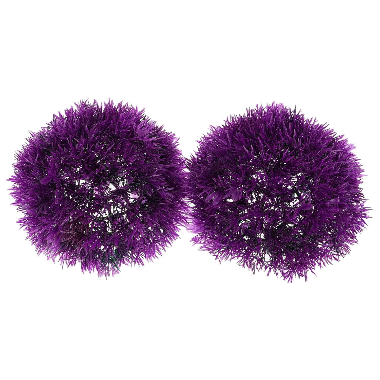 Buy Hemoton 2pcs Artificial Grass Balls Decorative Faux Topiary Plant