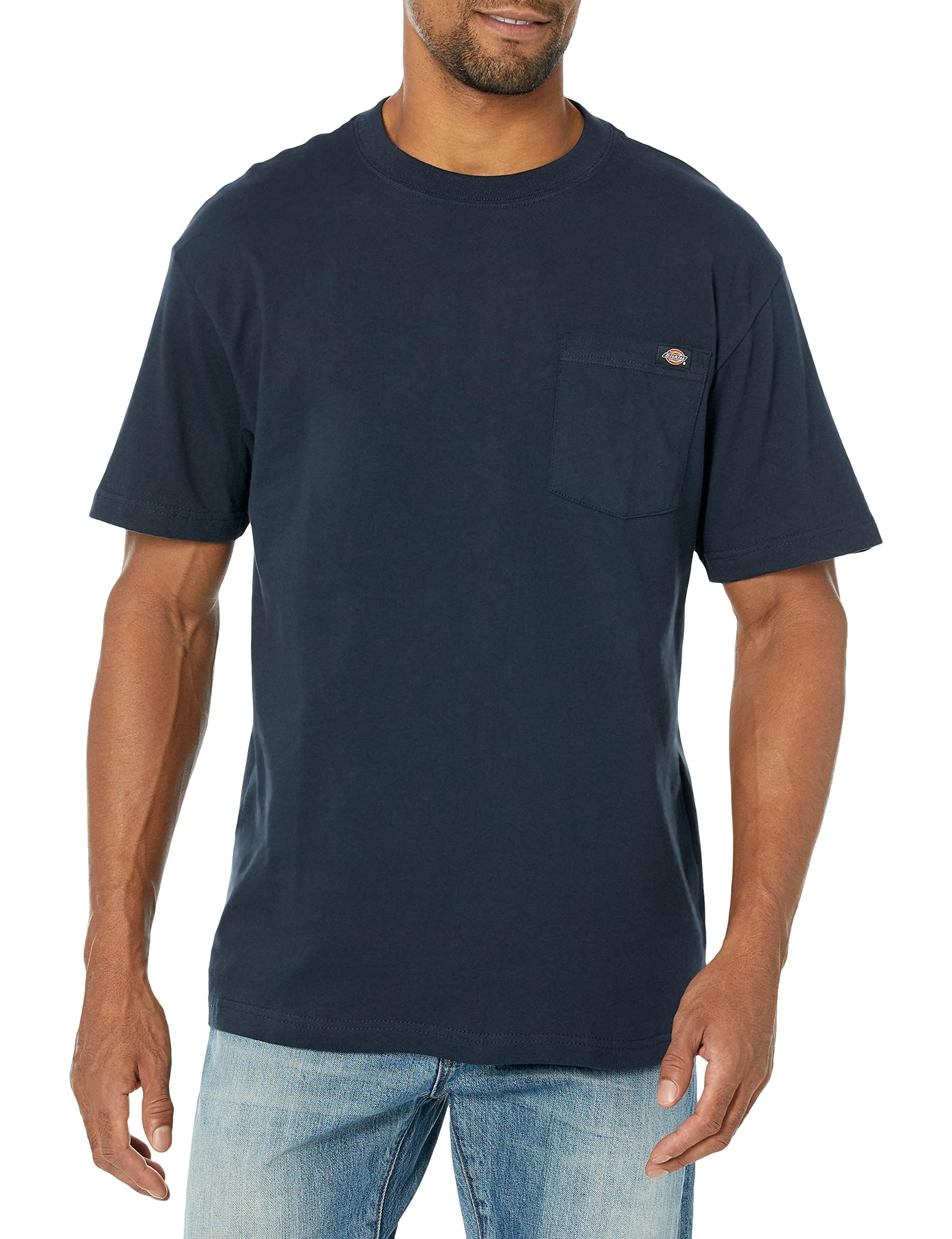 Photo 1 of Dickies Men's Short Sleeve Pocket Tee, Dark Navy, X-Large
