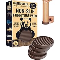 TIANYI-Lot De 8 Patins Antidérapants Pour Meubles - 9 X 91 Cm - En