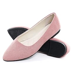ChaiRong Zhou Women Comfort Pointed Toe Ballets