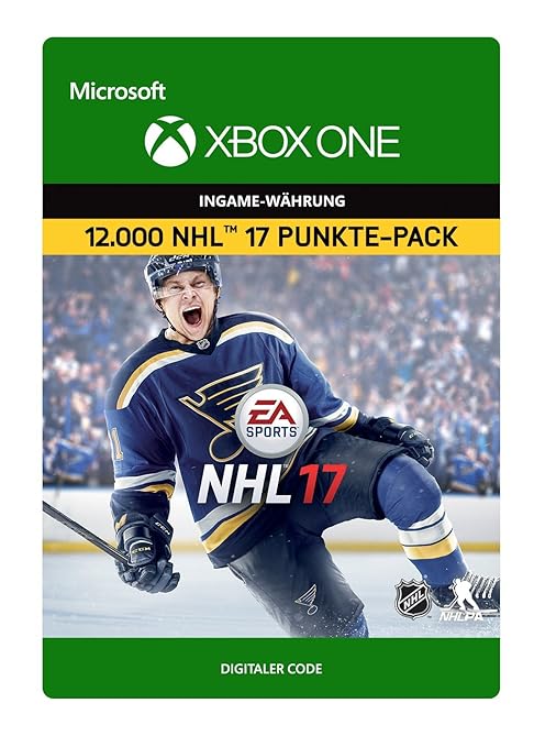 NHL 17 Ultimate Team NHL Points 12000 [Xbox One - Download Code]