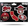 Rico Industries NFL 5-Pc Sticker Sheet