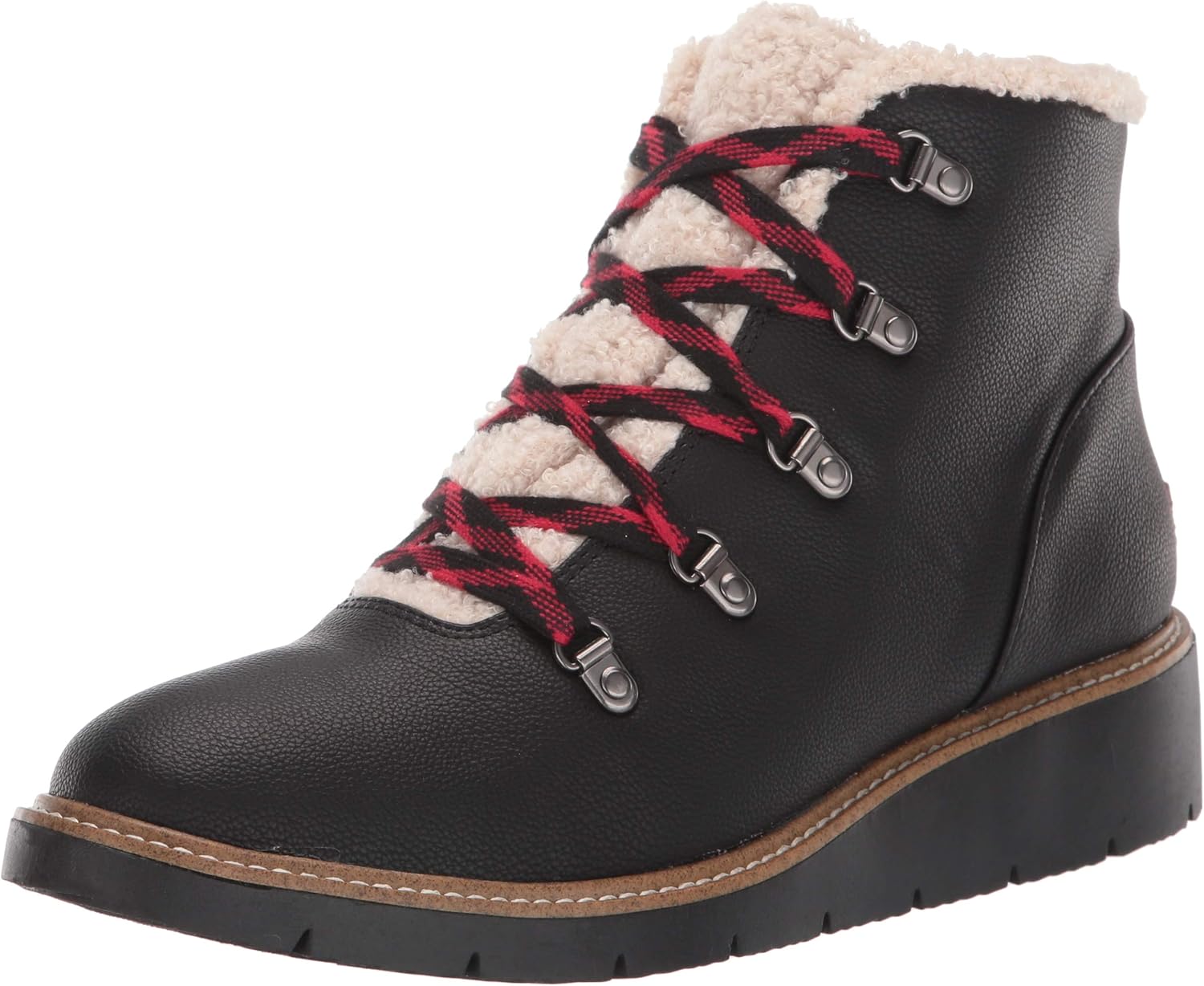 dr scholl's so comfy waterproof wedge bootie