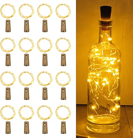 Amazon Com Trees Forrest Bottle Lights With Cork Wine Bottle