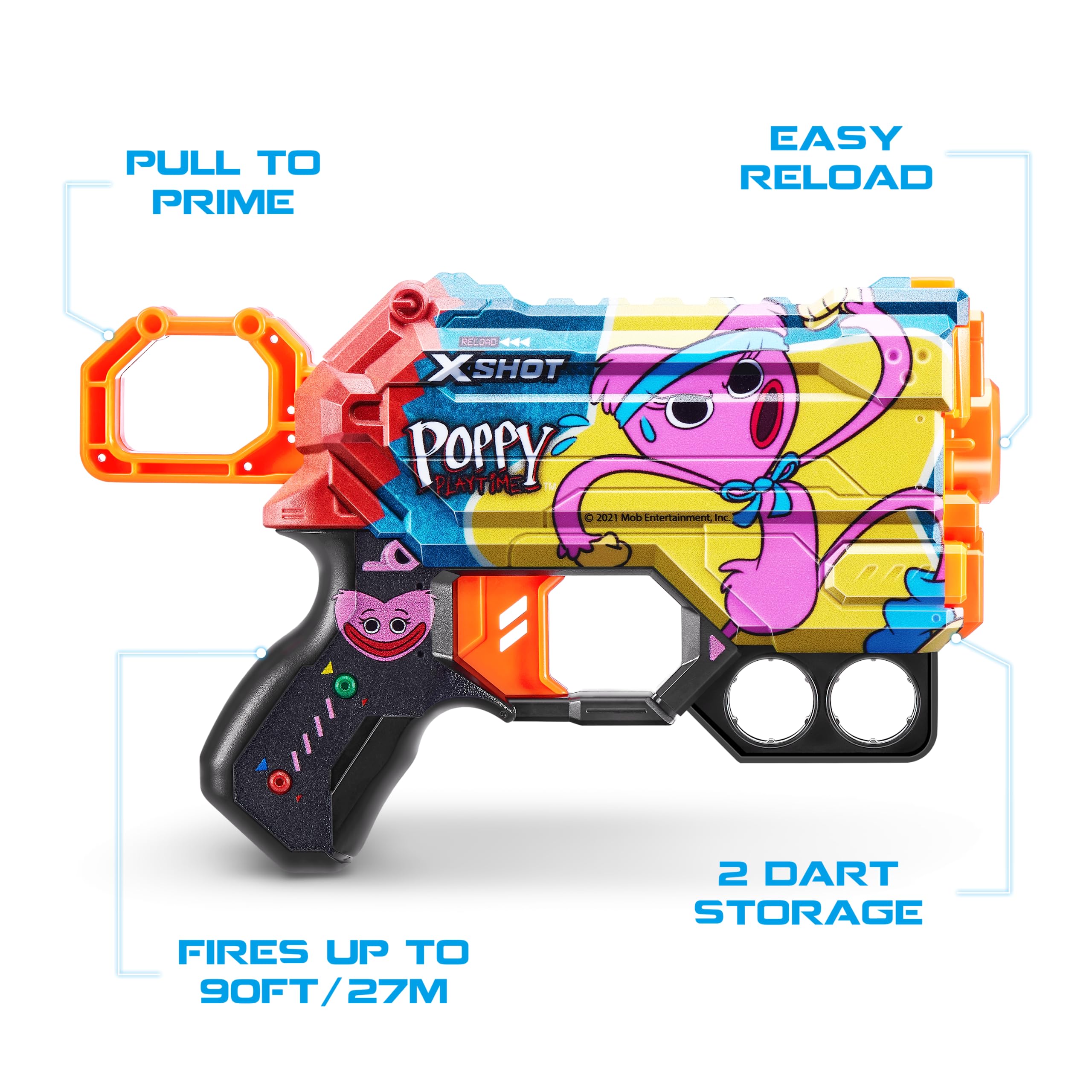 Lanzador De Dardos Menace Poppy Playtime Co - XShot