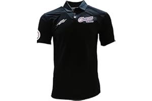 ARZA SPORTS Mexican Baseball Teams Polo Shirt Black Charros de Jalisco