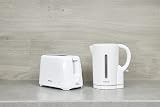 PIFCO White 2 Slice Toaster with Adjustable Browning Auto Shut-Off view 9