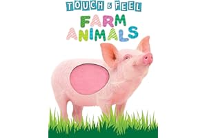 Touch and Feel Farm Animals - Novelty Book - Children's Board Book - Interactive Fun Child's Book