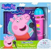 Peppa Pig - Sing with Peppa! Microphone and Look and Find Sound Activity Book Set - PI Kids (Play-A-Song)