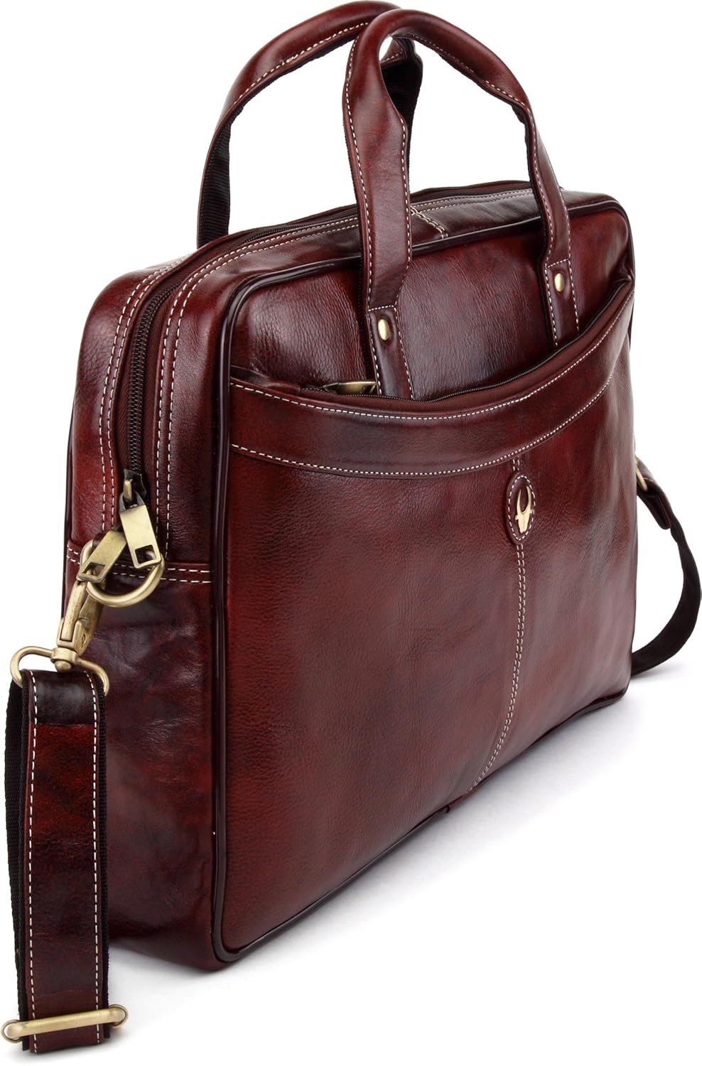 ladies leather laptop bag