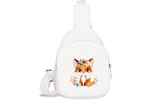 BJDAMAI Fox Mini Sling Bag, Crossbody Bag, Toddler Purse For Kids Girl, Birthday Gift For 4 5 6 7 8 9 10 11 12 Year Old Gifts For Daughter, Granddaughter, Sister, Niece!