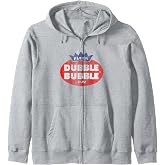 Dubble Bubble Classic Oval Logo Bubblegum Candy Zip Hoodie