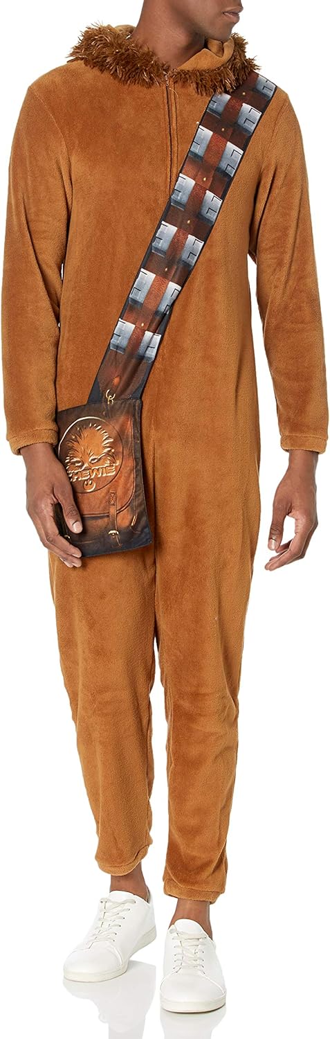 Star Wars Men's One Piece Hooded Pajama at  Men’s Clothing store