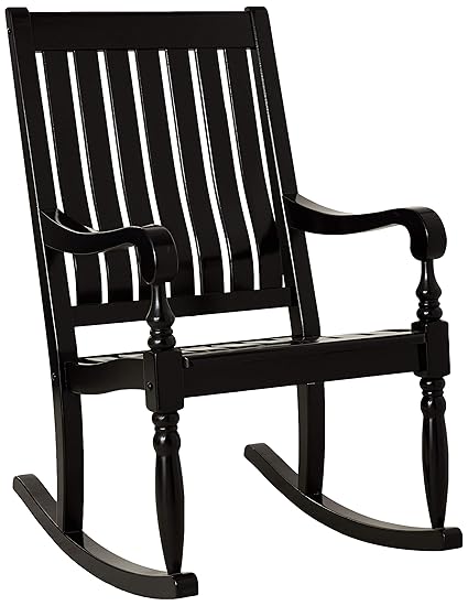 Cambridge Casual Amz 130826bk Thames Rocking Chair Black