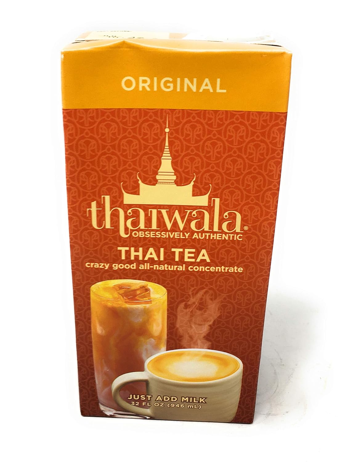 Thaiwala, Tea Thai Concentrate, 32 Fl Oz Grocery