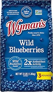 Wyman's Wild Blueberries, 3 lb (frozen)