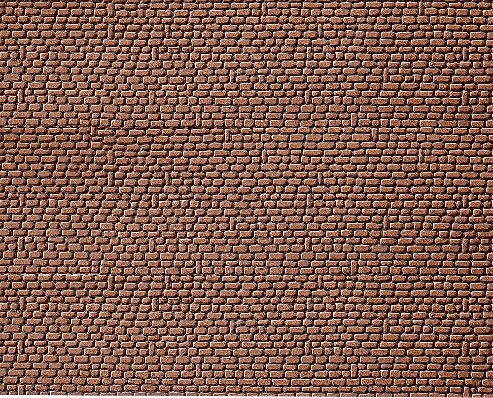 Faller 170806 Decorative Plate Sandstone Red