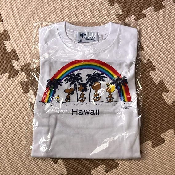 Amazon ハワイ限定 日焼けスヌーピー Tシャツ 110 Tシャツ カットソー 通販
