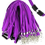 Ollain 25 Pack Breakaway Lanyard with J-Hook Bulk