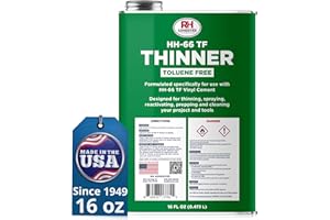 HH-66 Toluene Free Thinner, 16 oz. can - Prepping, Thinning, Reactivating, Cleaning, Multi-Purpose, Compatible with HH-66 Vinyl Cement - RH Adhesives