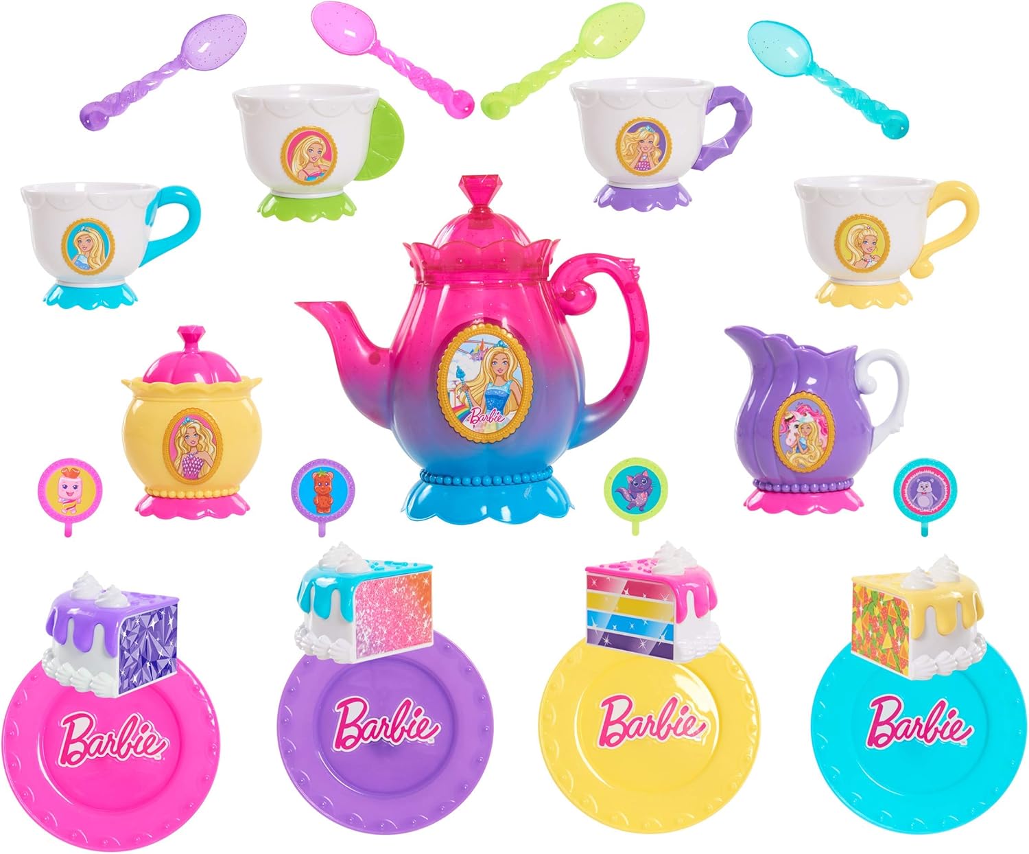 barbie dreamtopia tea party playset