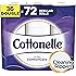 Cottonelle Toilet Paper, 36 Double Rolls, 142 Sheets Per Roll, 2-ply, Ultra ComfortCare, Soft Bath Tissue, Biodegradable, Septic-Safe