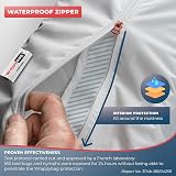 Wrappybag Bed Bugs Mattress Protector Double Size Waterproof Cotton Surface view 5