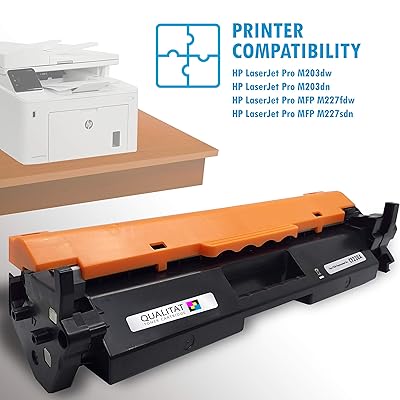 Buy Qualitat Cf230a Toner Cartridge Compatible For Hp 30a 30x Cf230x 2 Pack Black Cartridges For Use In Laserjet Pro Mfp M203dw M227fdn M227fdw M203dn M203d M227sdn M227 M203 Printers New
