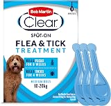 Bob Martin Clear Spot On Flea Treatment Medium Dogs 10-20kg 3 Pipettes