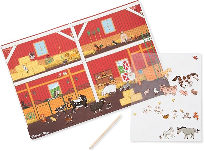 melissa and doug transfer sticker scenes