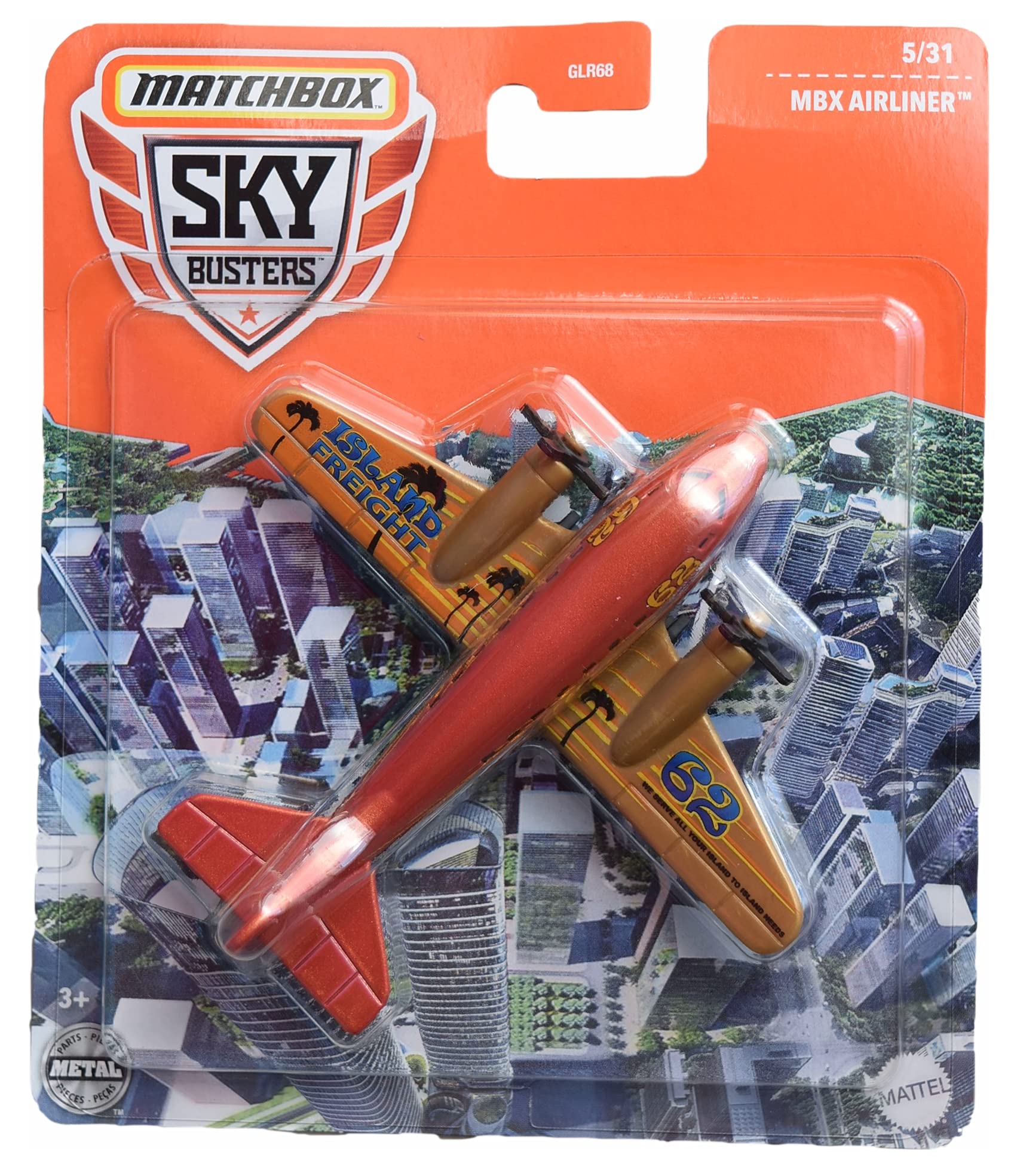 Matchbox Airliner, [Burnt Orange] Sky Busters 5/31