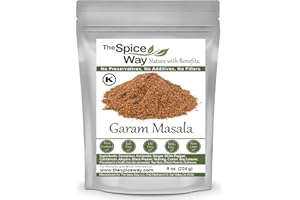 The Spice Way Garam Masala - An Indian Seasoning Mix for Meat. A wonderful combination of spices including cinnamon, galangal and more.(Goda Masala/Gram Masala/Graham Masala) 8 oz (resealable bag)