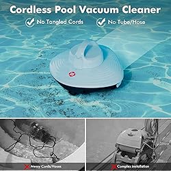 HYDRUS Robotic Cordless Pool Vacuum Cleaner with