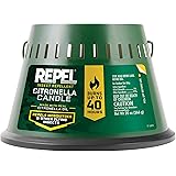 Repel Insect Repellent Citronella Candle, Triple Wick, 20-Ounce