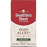 Seattle's Best Coffee Post Alley Blend (Previously Signature Blend No. 5) Dark Roast Ground Coffee, 20 Ounce (Pack of 1)