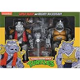 NECA TMNT Super Bebop and Mighty Rocksteady