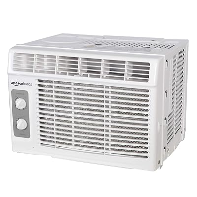 Buy Amazon Basics Window Mounted Air Conditioner With Mechanical Control Cools 150 Square Feet 5000 Btu Ac Unit Online In Hungary B07n6ktc5v